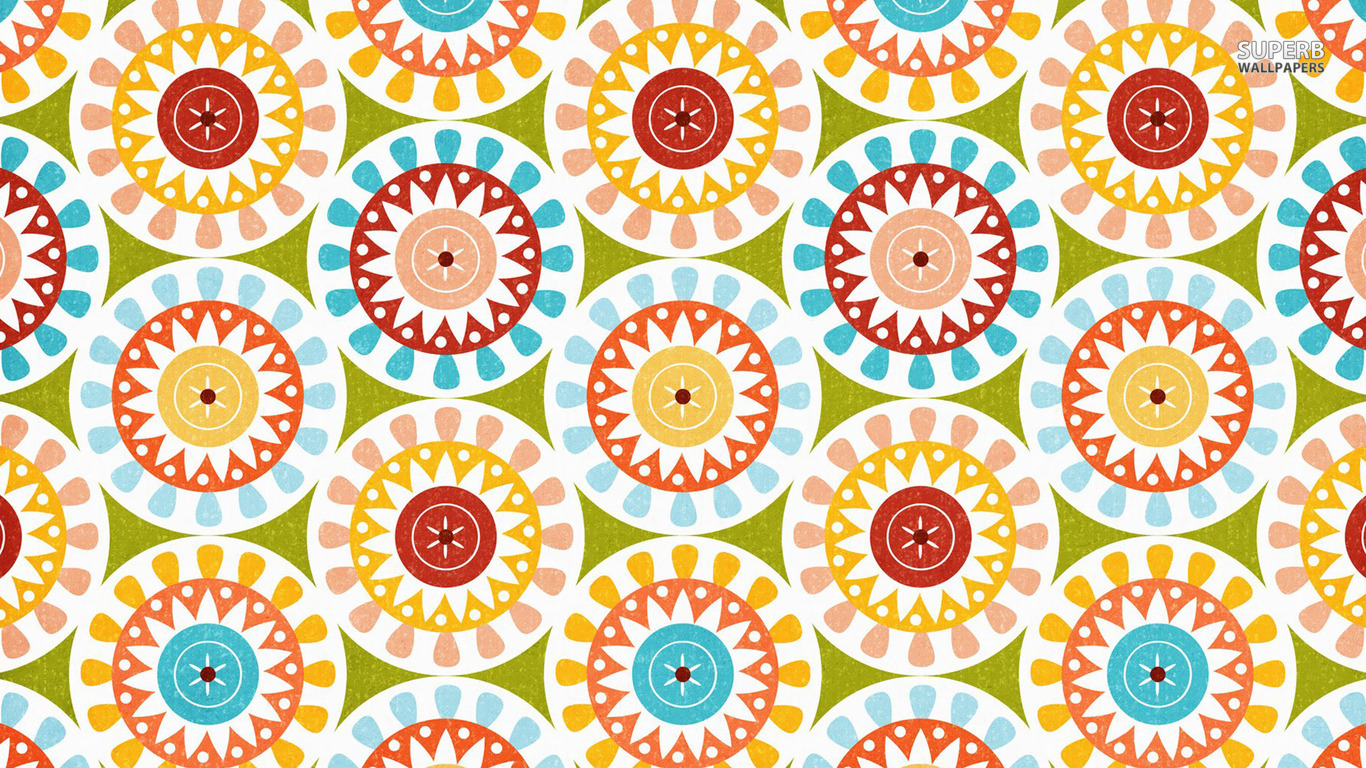 Flower Pattern - HD Wallpaper 
