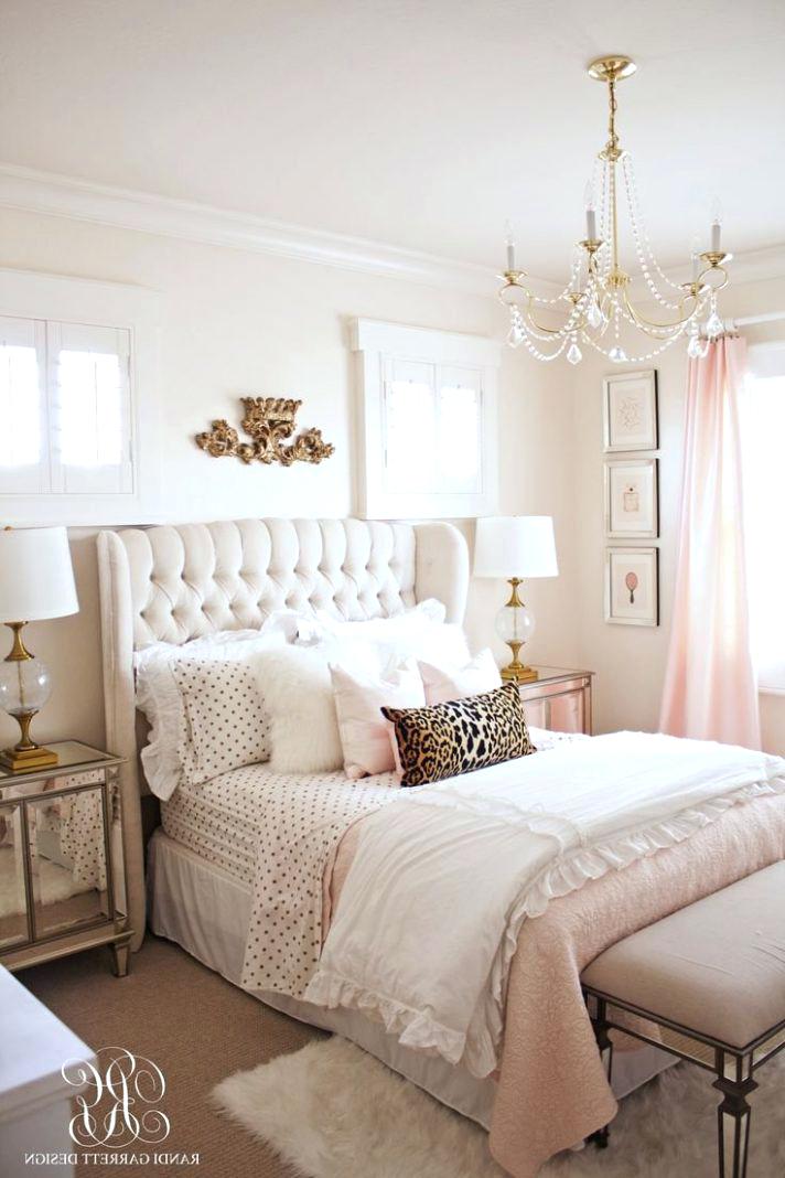 Rose Gold White Bedroom - HD Wallpaper 