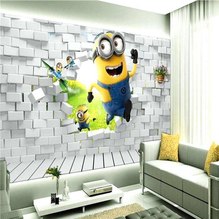 Minions Wallpaper For Room - HD Wallpaper 