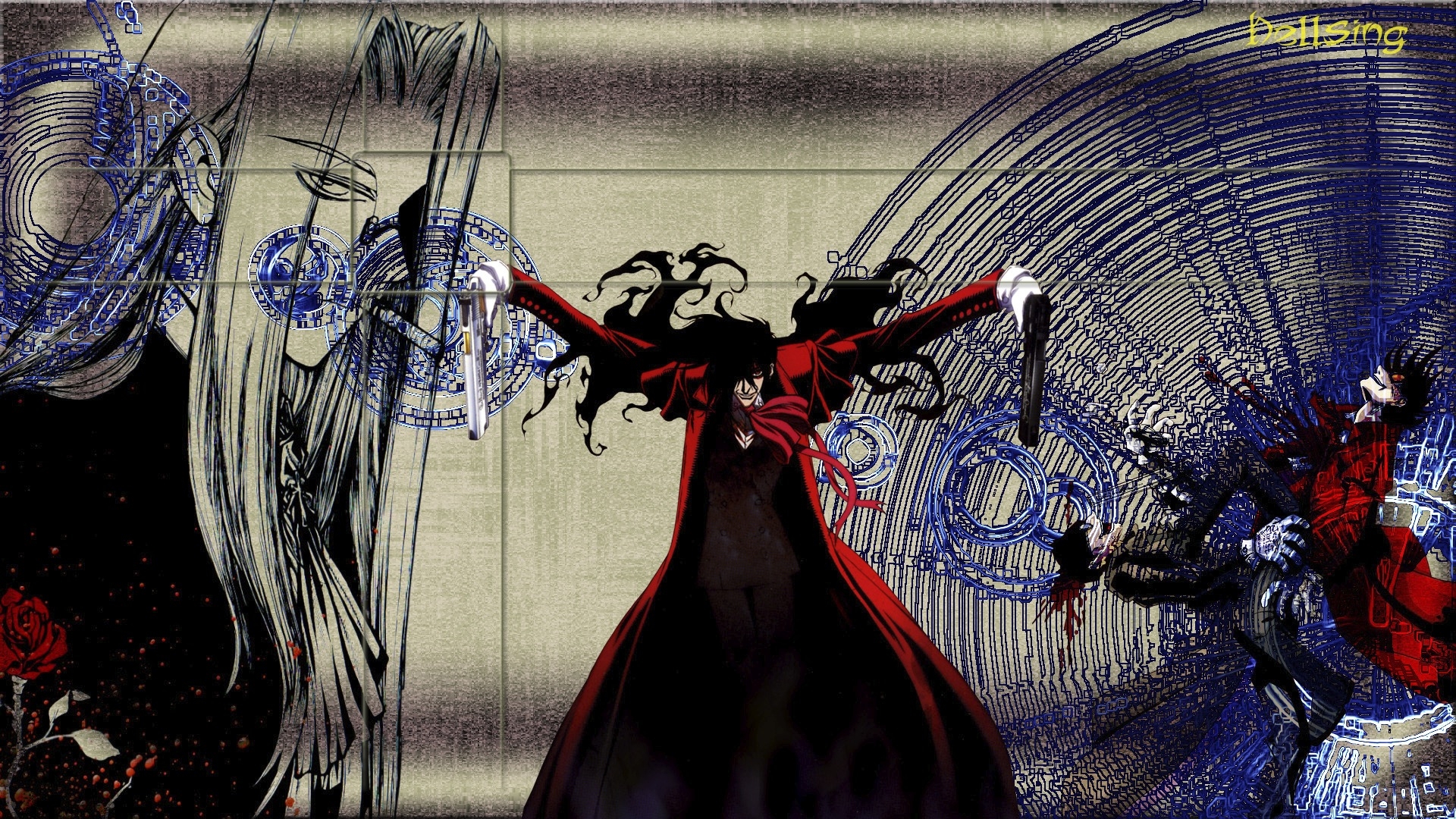 Hellsing Anime Wallpaper Hd 19x1080 Wallpaper Teahub Io