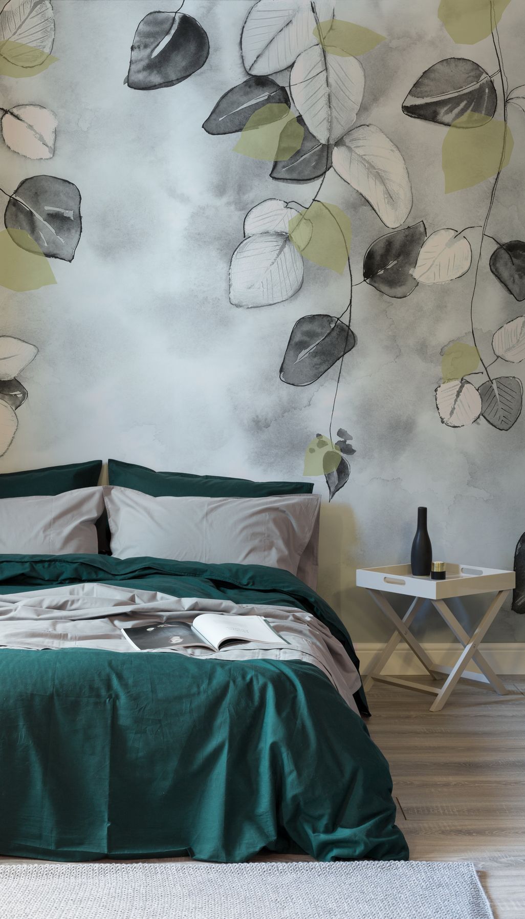 Bedroom Marble Wallpaper Blue - HD Wallpaper 