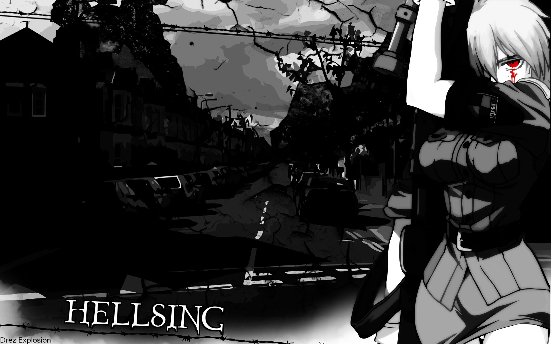 Anime Gothic Wallpaper Hd - HD Wallpaper 