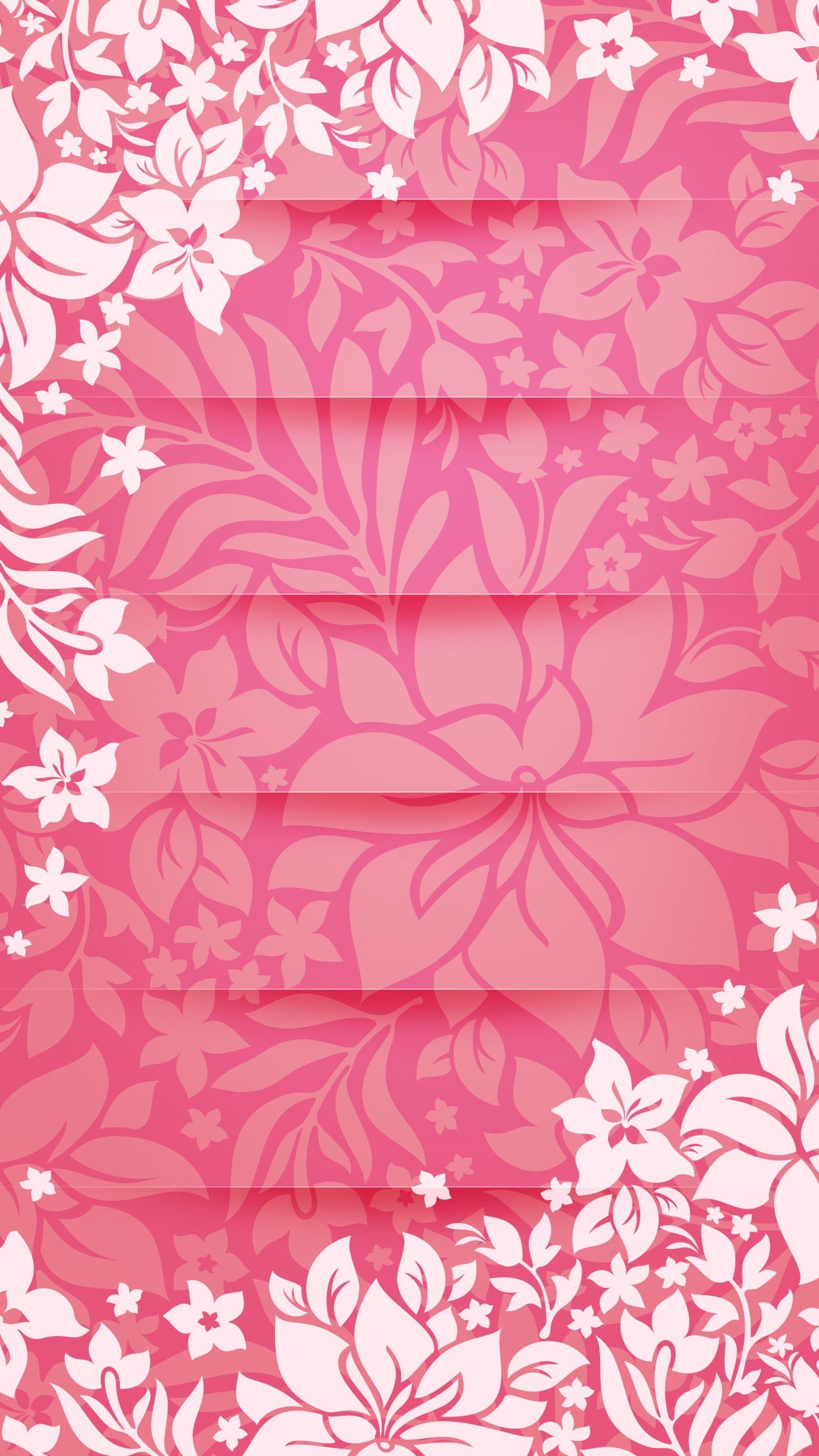 Shelves Flower Pattern Pink Tracery Unicolor Girly - Girly Background Hd - HD Wallpaper 