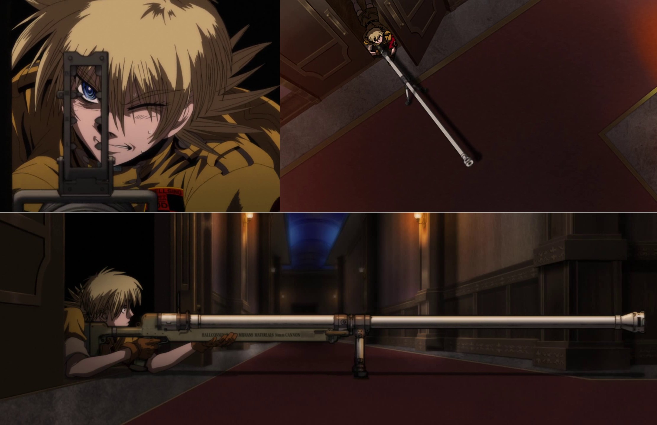 Seras Victoria Hellsing Gun - HD Wallpaper 