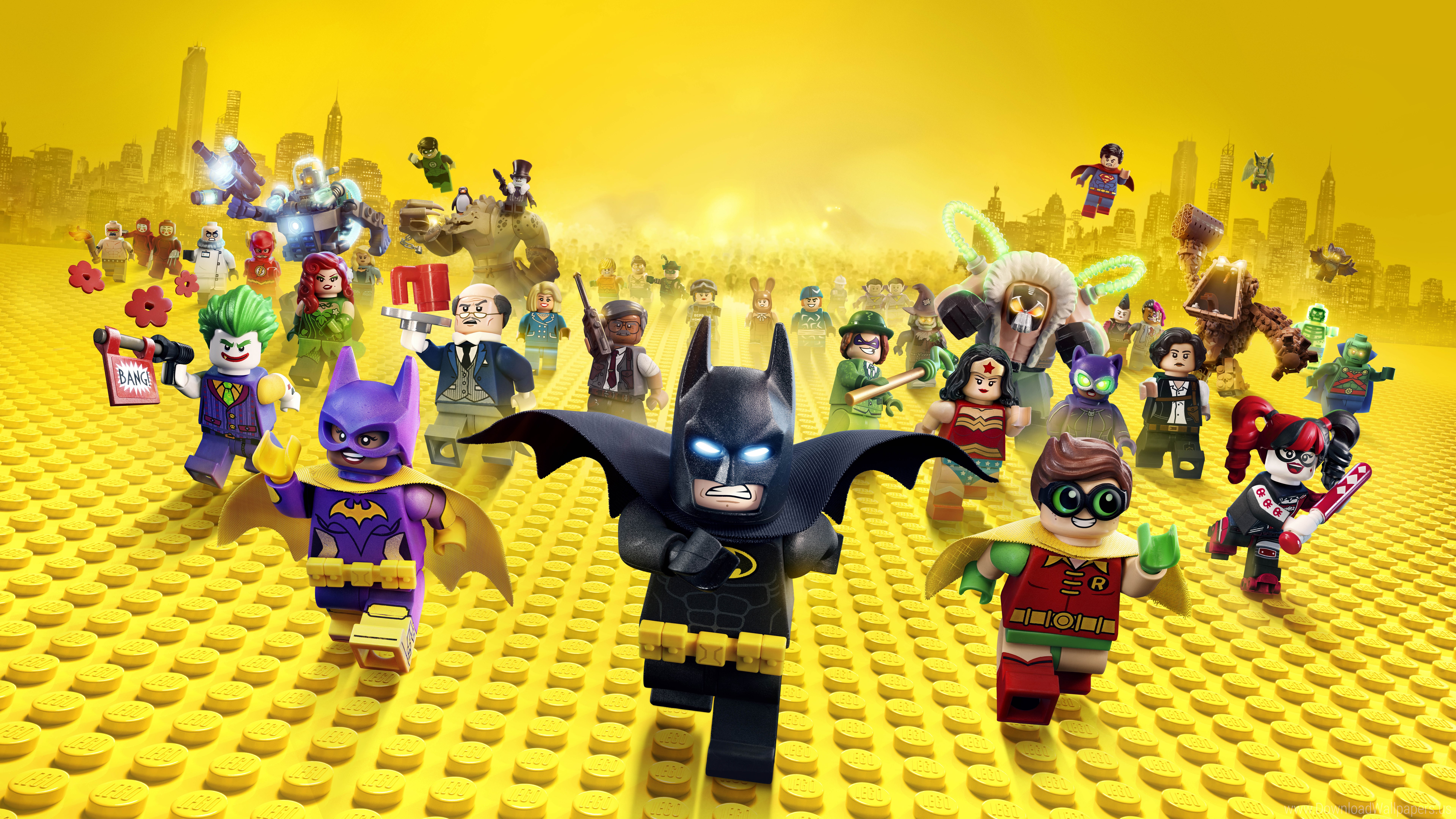 Lego Batman Background - HD Wallpaper 