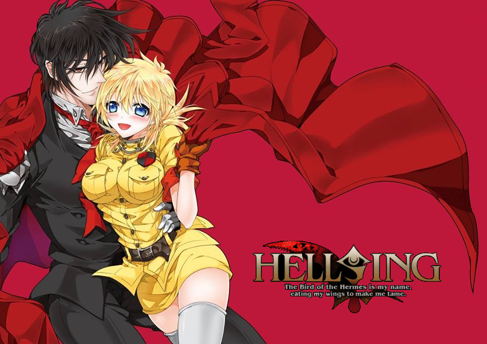 Hellsing Alucard X Seras - HD Wallpaper 
