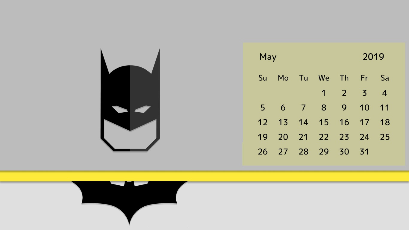 May 2019 Batman Desktop Wallpaper - Cartoon - HD Wallpaper 