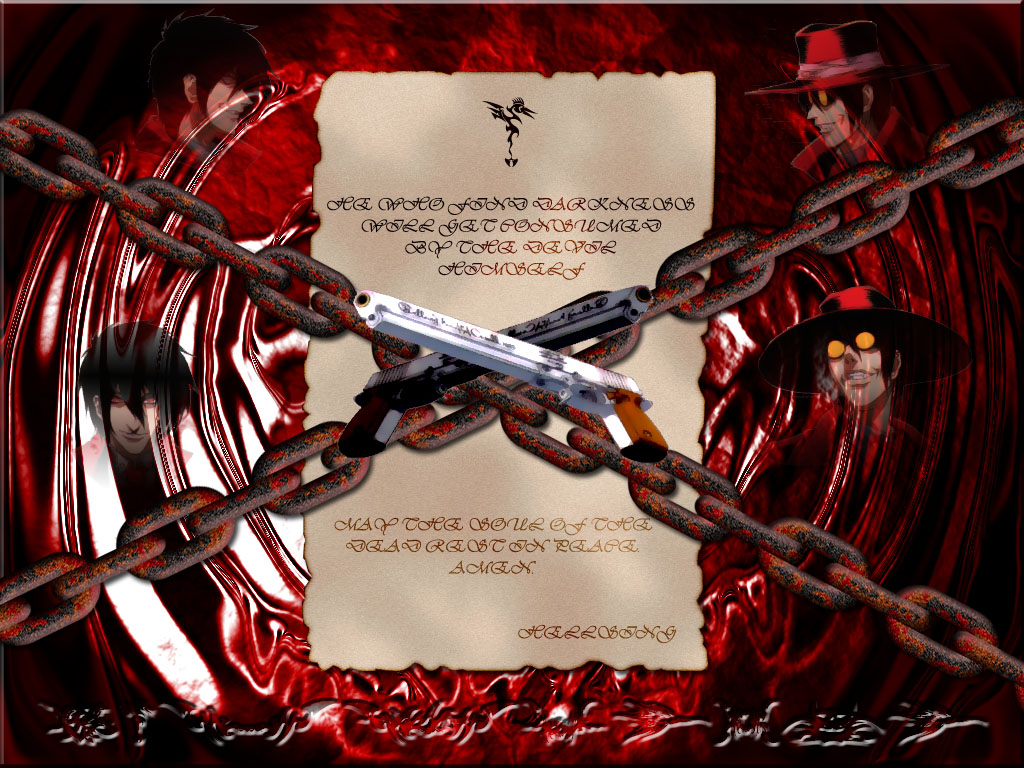 Geneon/pioneer, Hellsing, Alucard Wallpaper 
	style - Hellsing - HD Wallpaper 