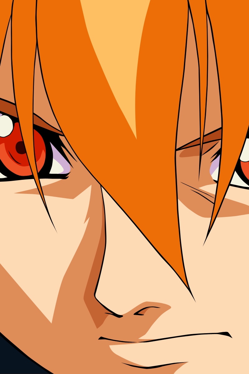 Wallpaper Hellsing, Victoria Seras, Girl, Red Eyes, - Anime Girl Orange Hair Red Eyes - HD Wallpaper 