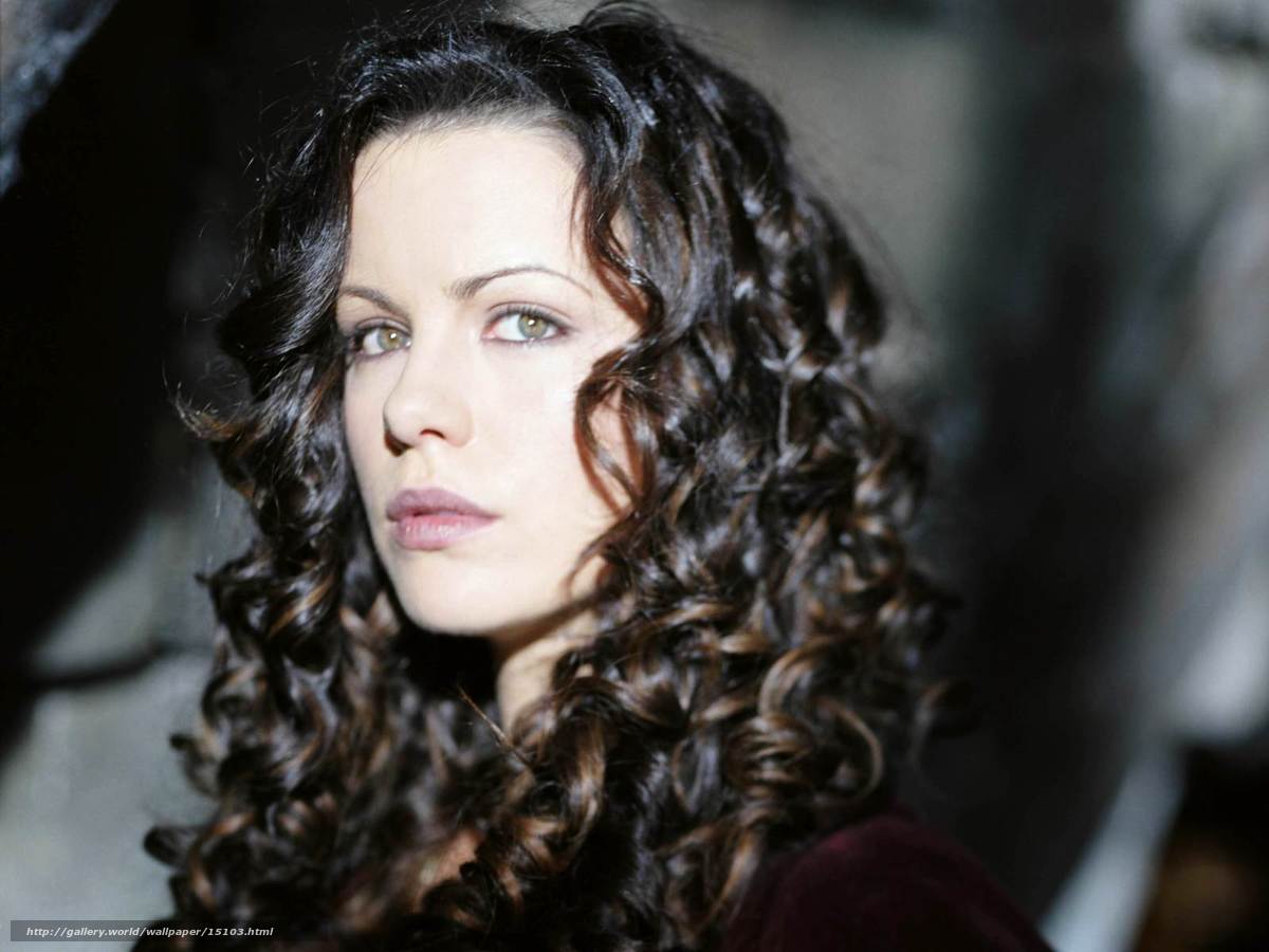 Download Wallpaper Van Helsing, Van Helsing, Film, - Kate Beckinsale Black Hair - HD Wallpaper 