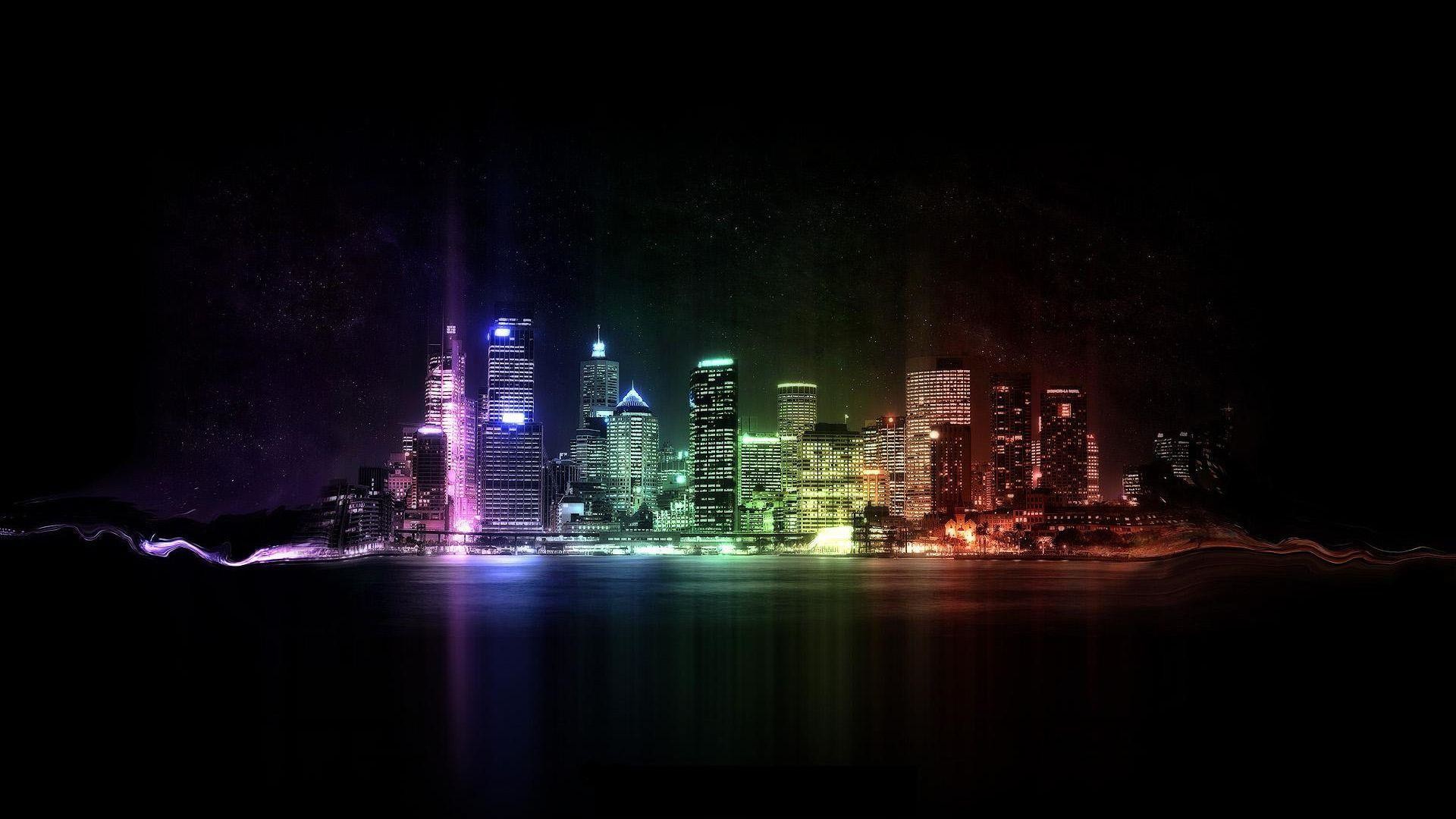 City Of Lights Wallpapers - City Of Light Background - HD Wallpaper 