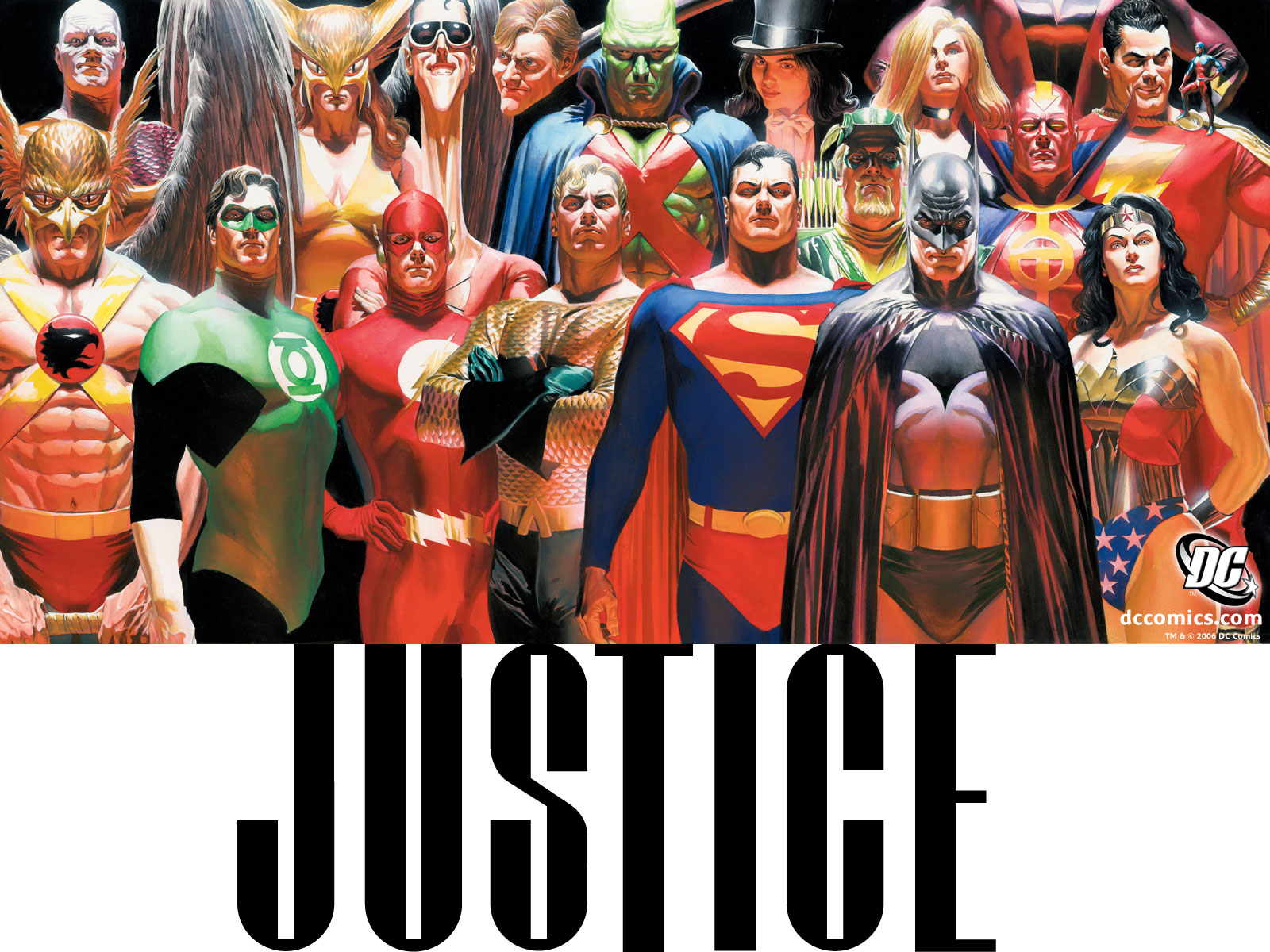 Wallpaper - Justice Dc Comics Alex Ross - HD Wallpaper 