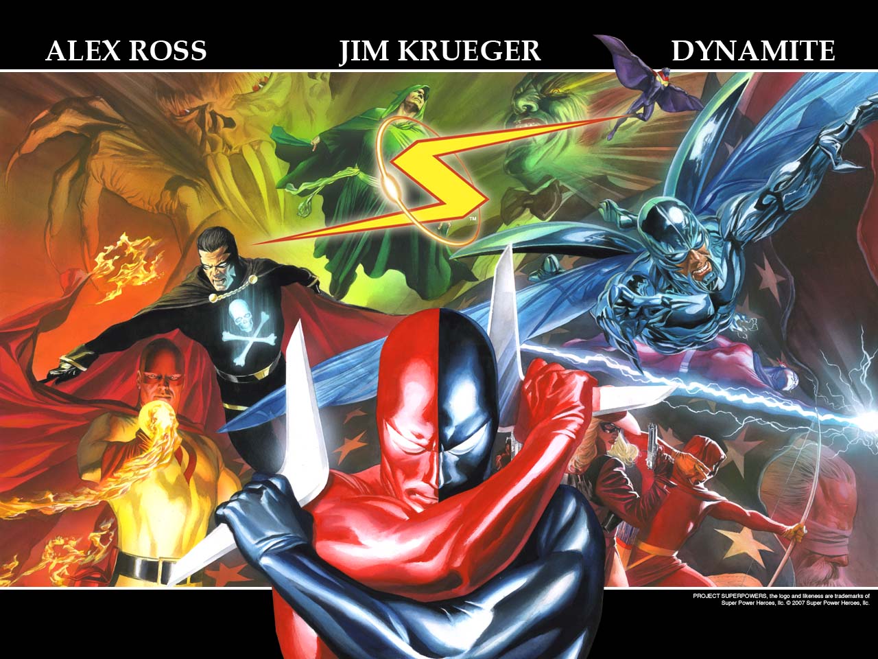 Project Superpowers Alex Ross - HD Wallpaper 