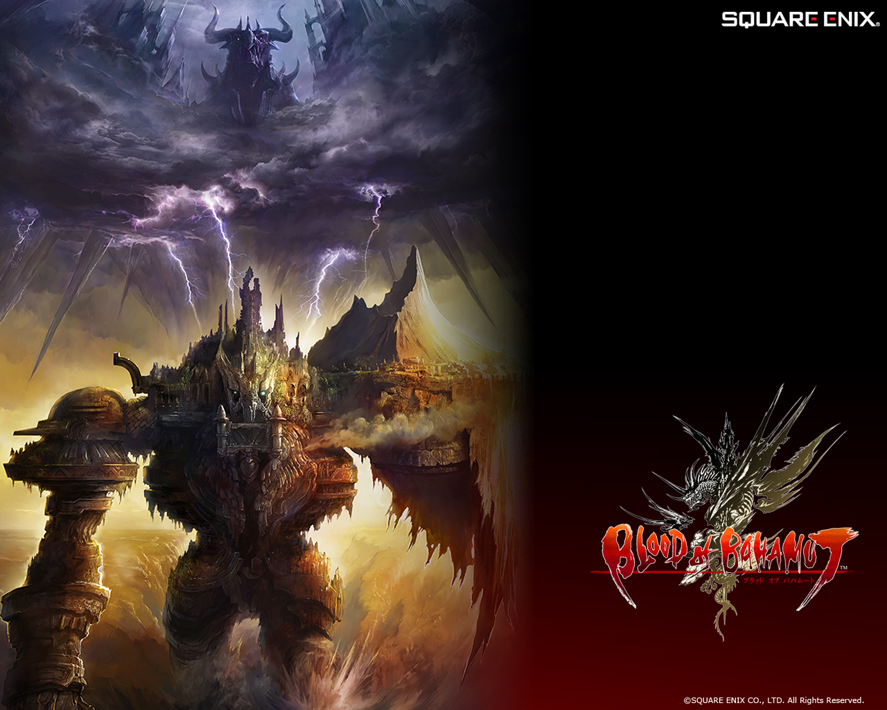 Blood Of Bahamut - HD Wallpaper 