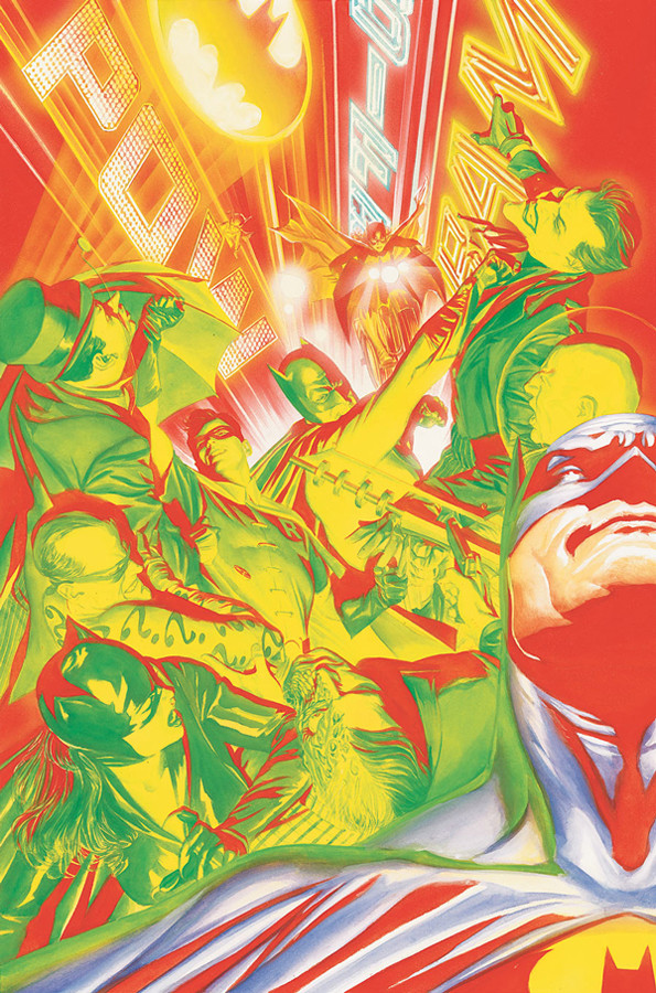 Alex Ross Batman Cover - HD Wallpaper 