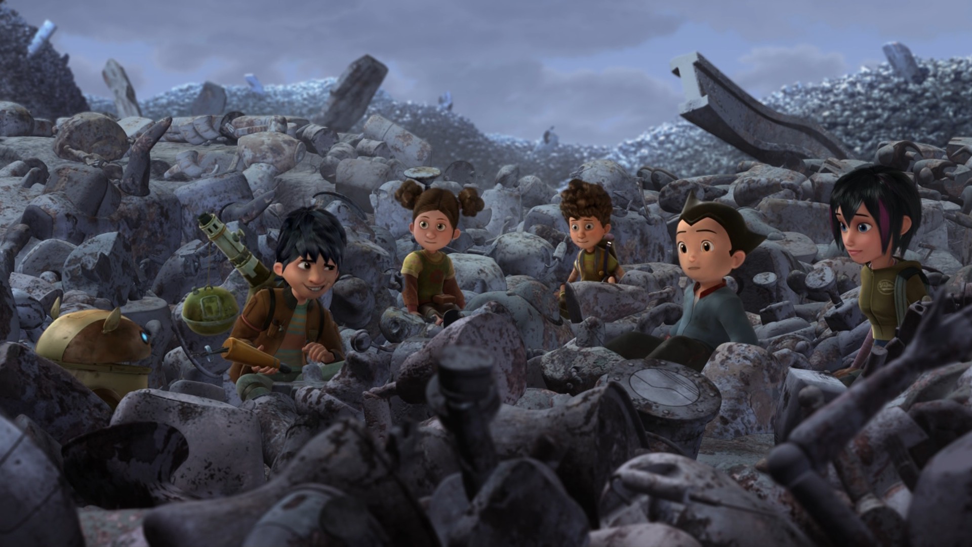 Astro Boy Vs The Junkyard Pirates - Astro Boy And The Junkyard Pirates - HD Wallpaper 