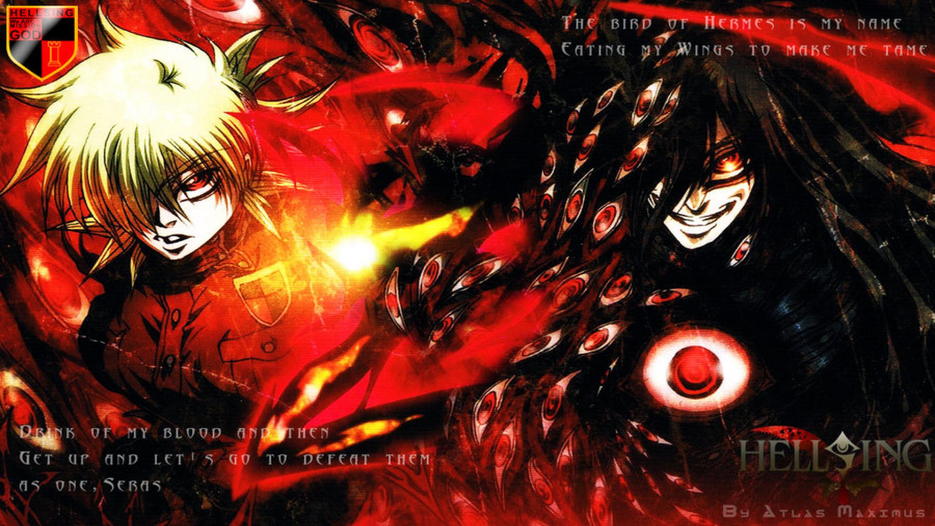 Hellsing Ultimate Wallpaper Hellsing Wallpaper Hd Seras 19x1080 Wallpaper Teahub Io