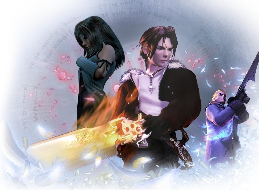 final fantasy 8 wallpaper squall