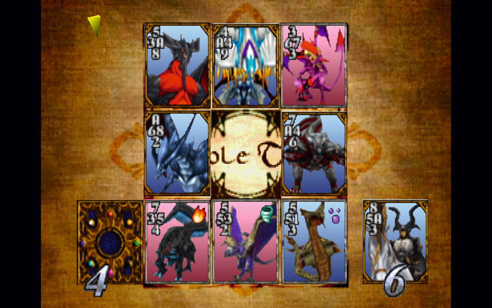 Ff8 Triple Triad Card Back - HD Wallpaper 