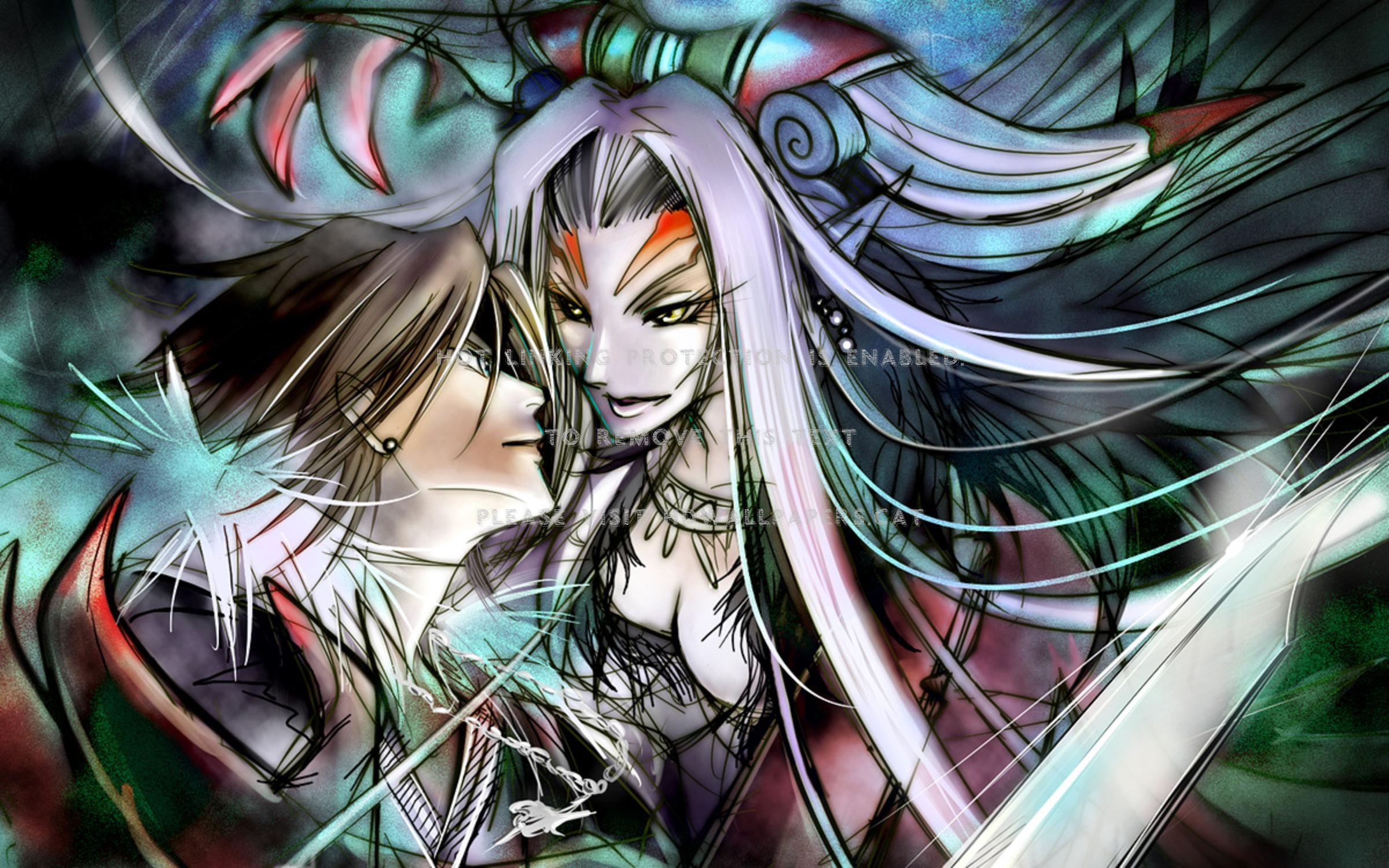 Squall & Ultimecia Games Final Fantasy - Final Fantasy Squall Vs Ultimecia - HD Wallpaper 