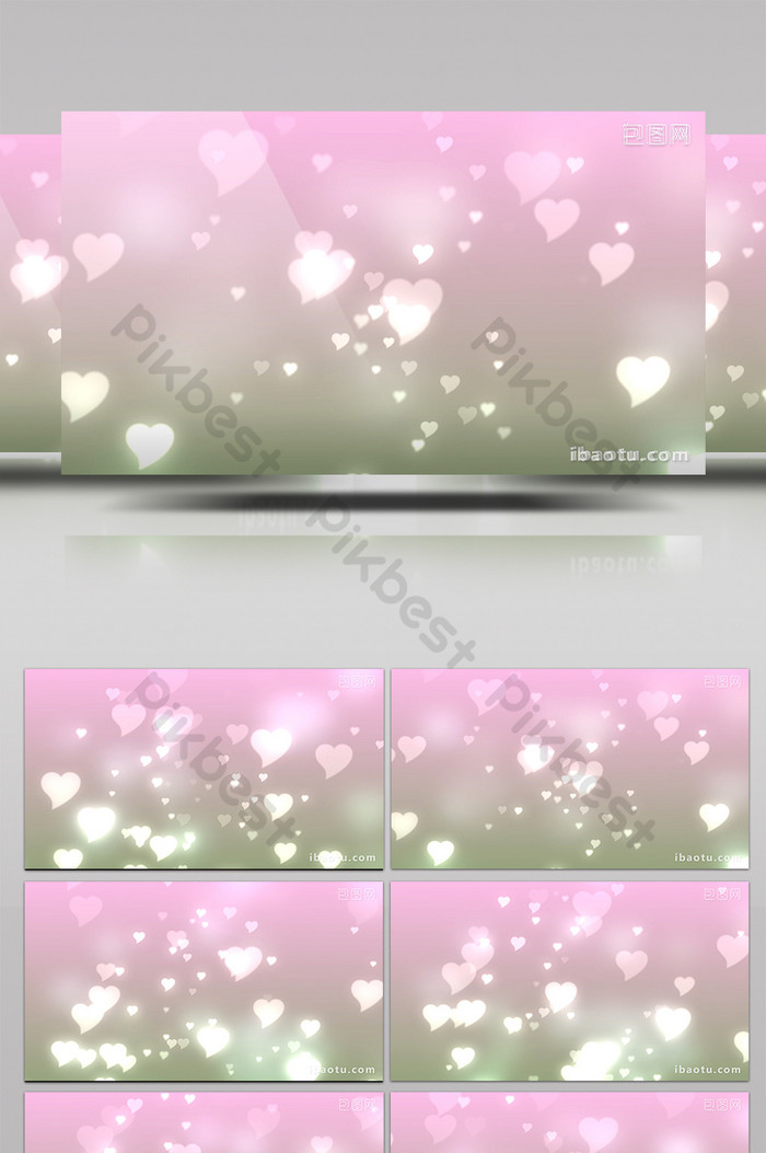 Floating Love Video Background - Wallpaper - HD Wallpaper 
