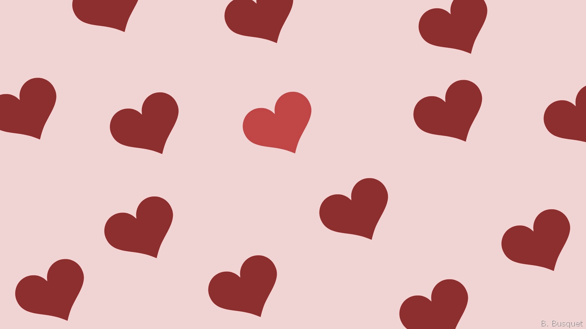 D Pretty Heart Hd Wallpapers Pink Heart Wallpapers - Heart - 1920x1080  Wallpaper 