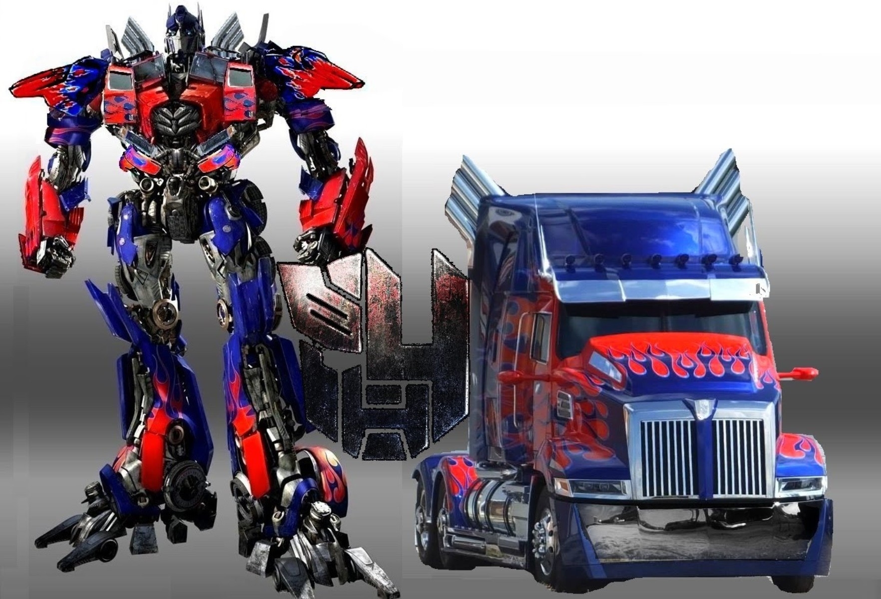 Optimus Prime Truck Autobots Transformers - Optimus Prime Truck Transformer - HD Wallpaper 