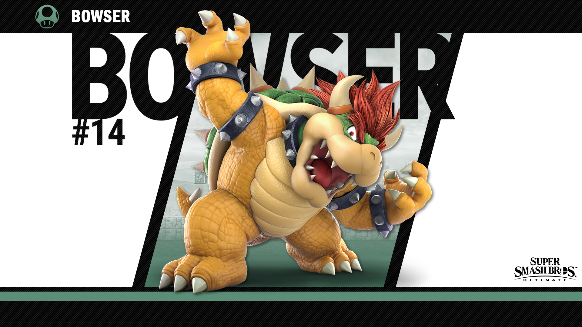 Super Smash Bros Ultimate Bowser - HD Wallpaper 