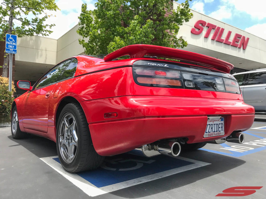 Z32 300zx Zzrider Red At Stillen - Sports Car - HD Wallpaper 