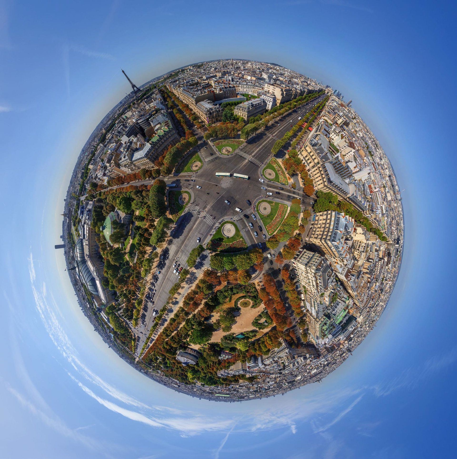 360 Aerial Panorama - HD Wallpaper 