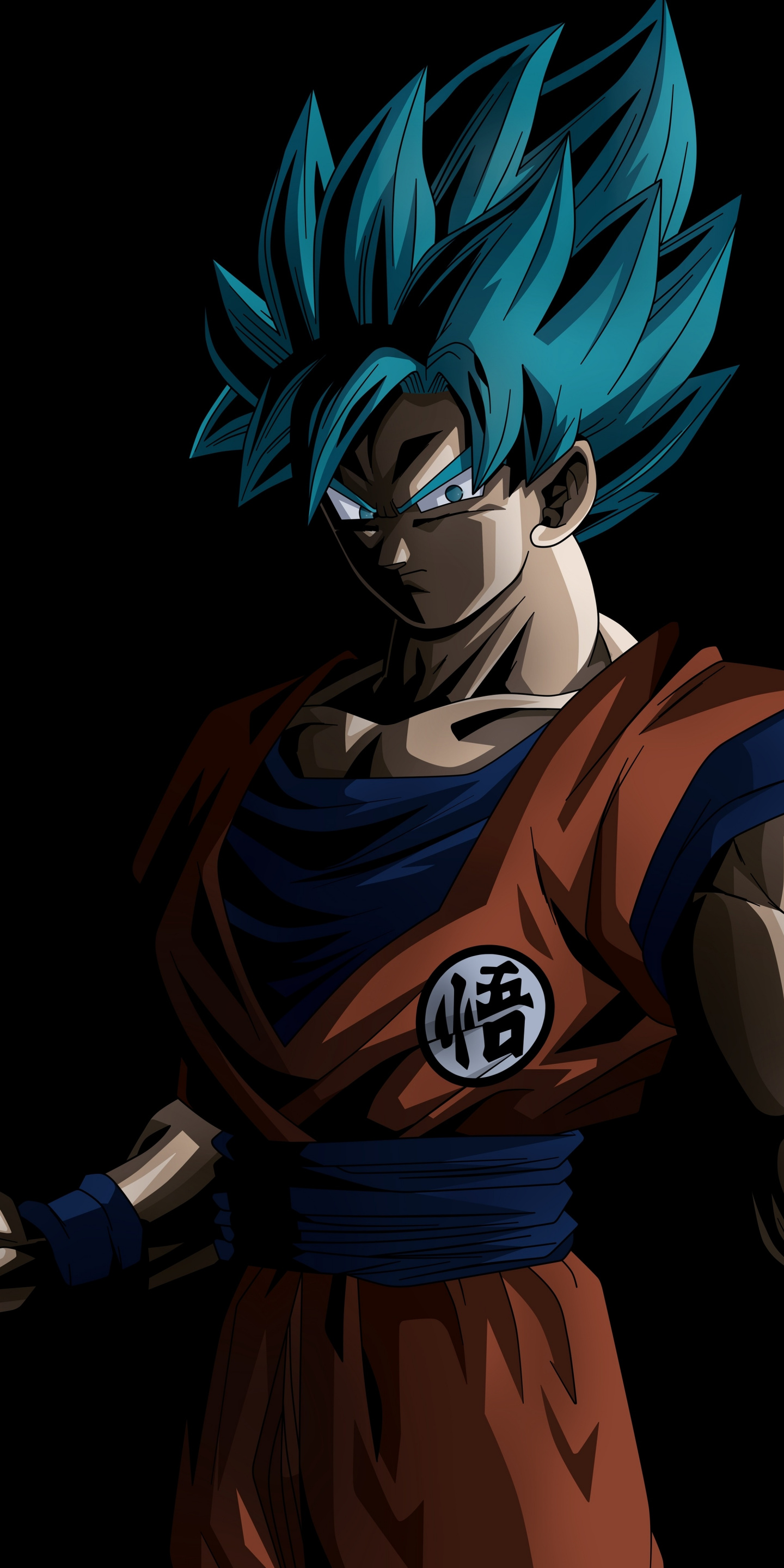 Anime Minimal Dragon Ball Super Goku Wallpaper Goku Dragon Ball Z Wallpaper Hd 1440x2880 Wallpaper Teahub Io