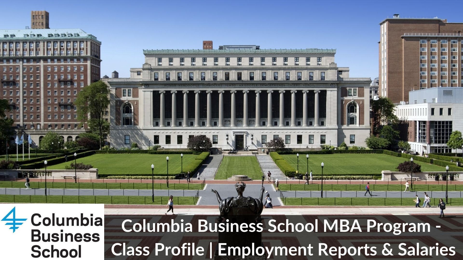 Columbia Business School Mba Program - Columbia University - HD Wallpaper 