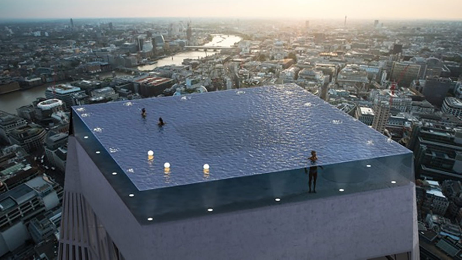 360 Infinity Pool In London - HD Wallpaper 