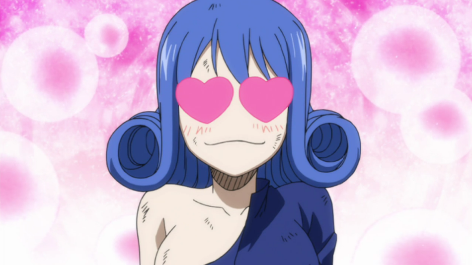 Juvia Heart Eyes ❤ - Fall In Love Anime - HD Wallpaper 