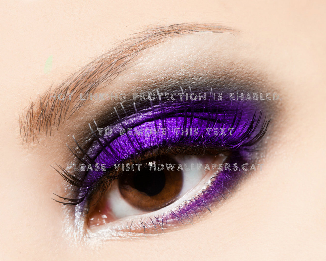 Eye Makeup Lashes Purple Abstract - Glitter Eye Makeup - HD Wallpaper 
