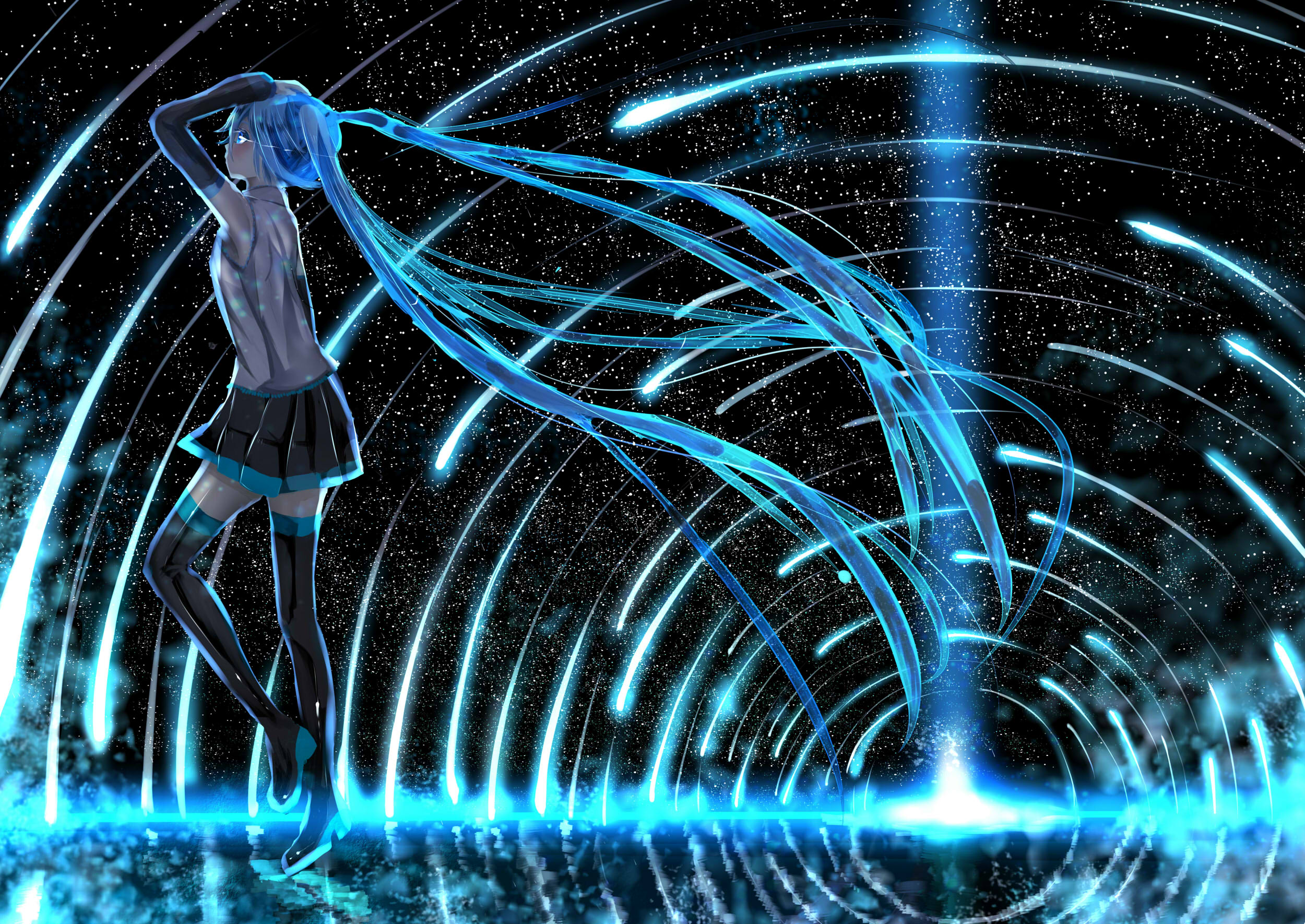 Hatsune Miku - HD Wallpaper 