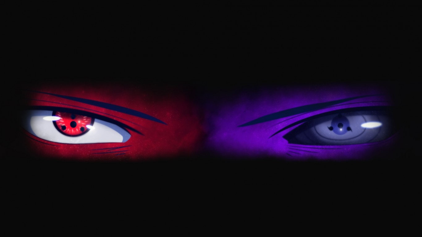 Eyes Wallpaper Download - Eyes Sasuke - HD Wallpaper 