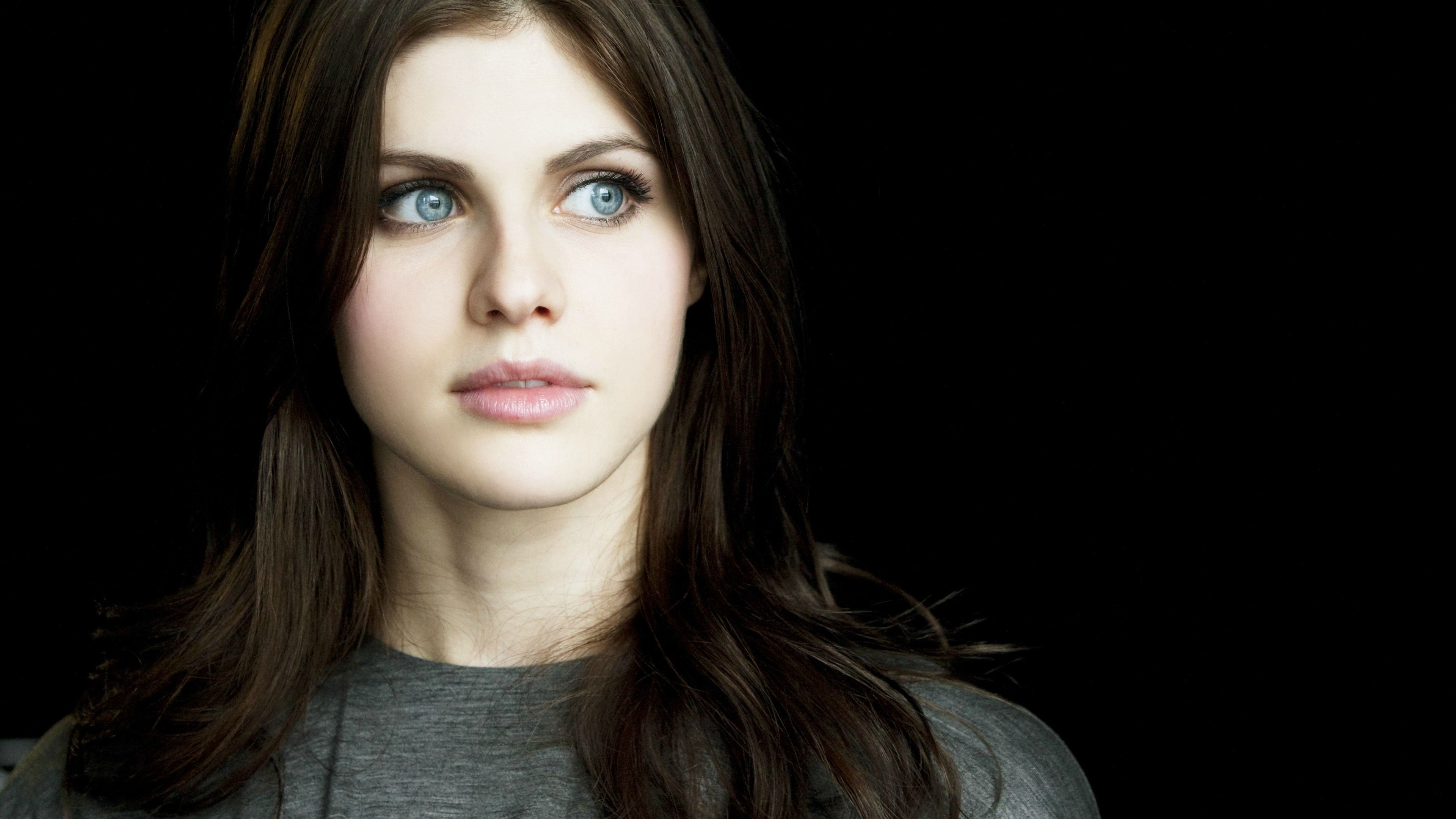 Alexandra Daddario Beautiful Eyes 4k - Alexandra Daddario Eyes 4k - HD Wallpaper 