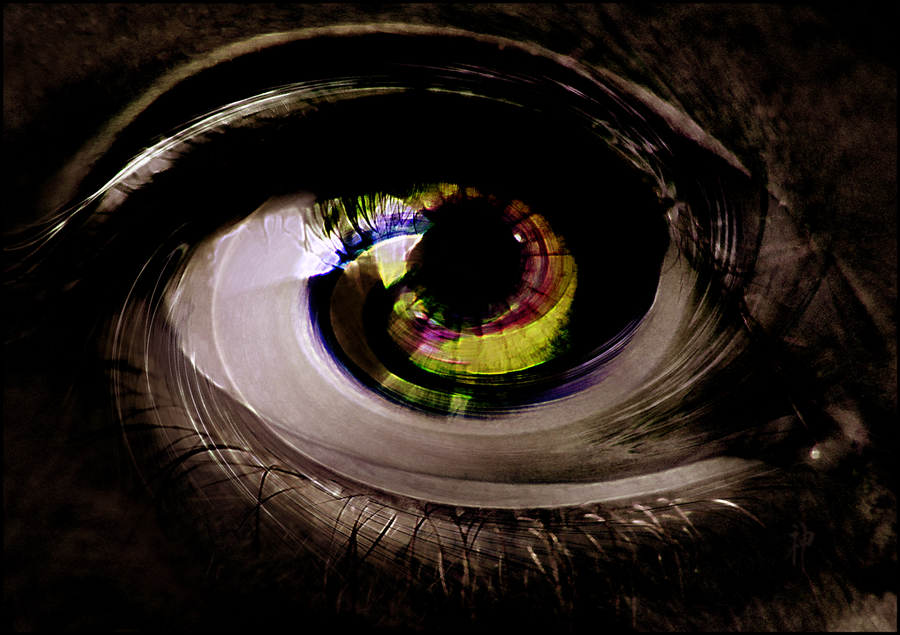 Dark Eye Backgrounds On Wallpapers Vista - Close-up - HD Wallpaper 
