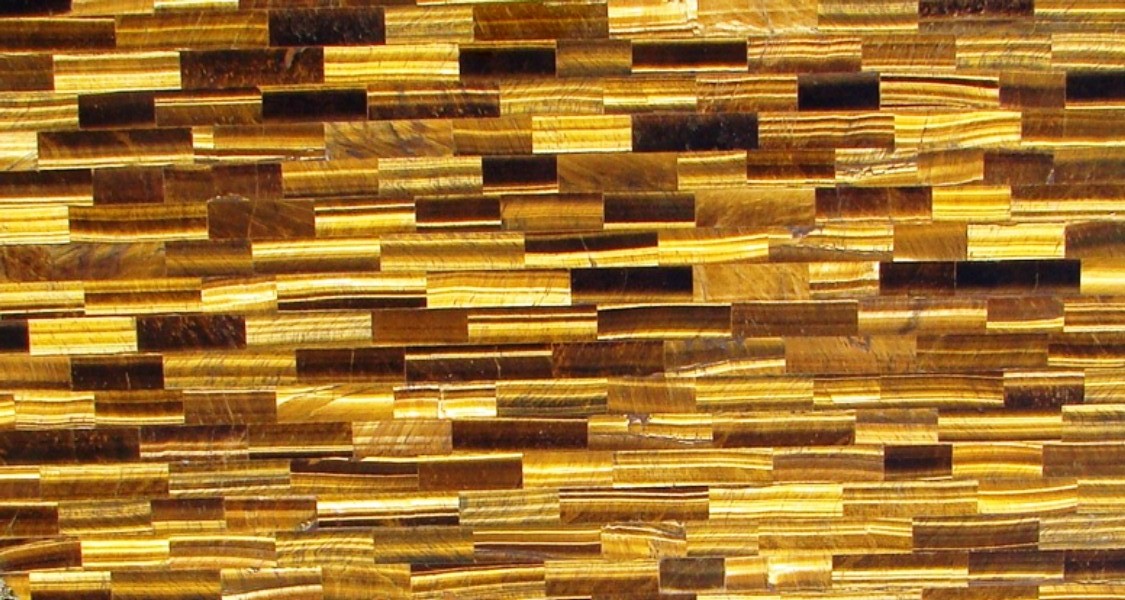 Golden Tiger S Eye - Tiger Eye Stone Slab - HD Wallpaper 