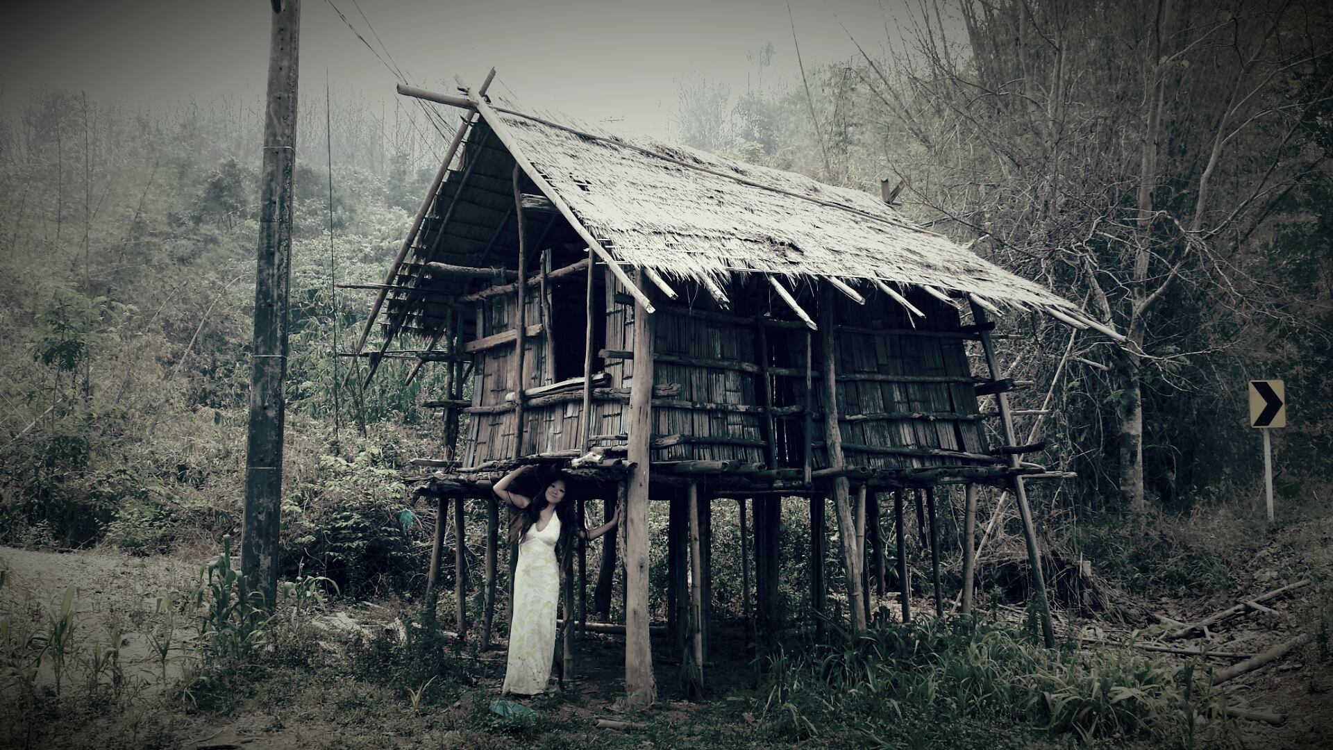 Log Cabin - HD Wallpaper 