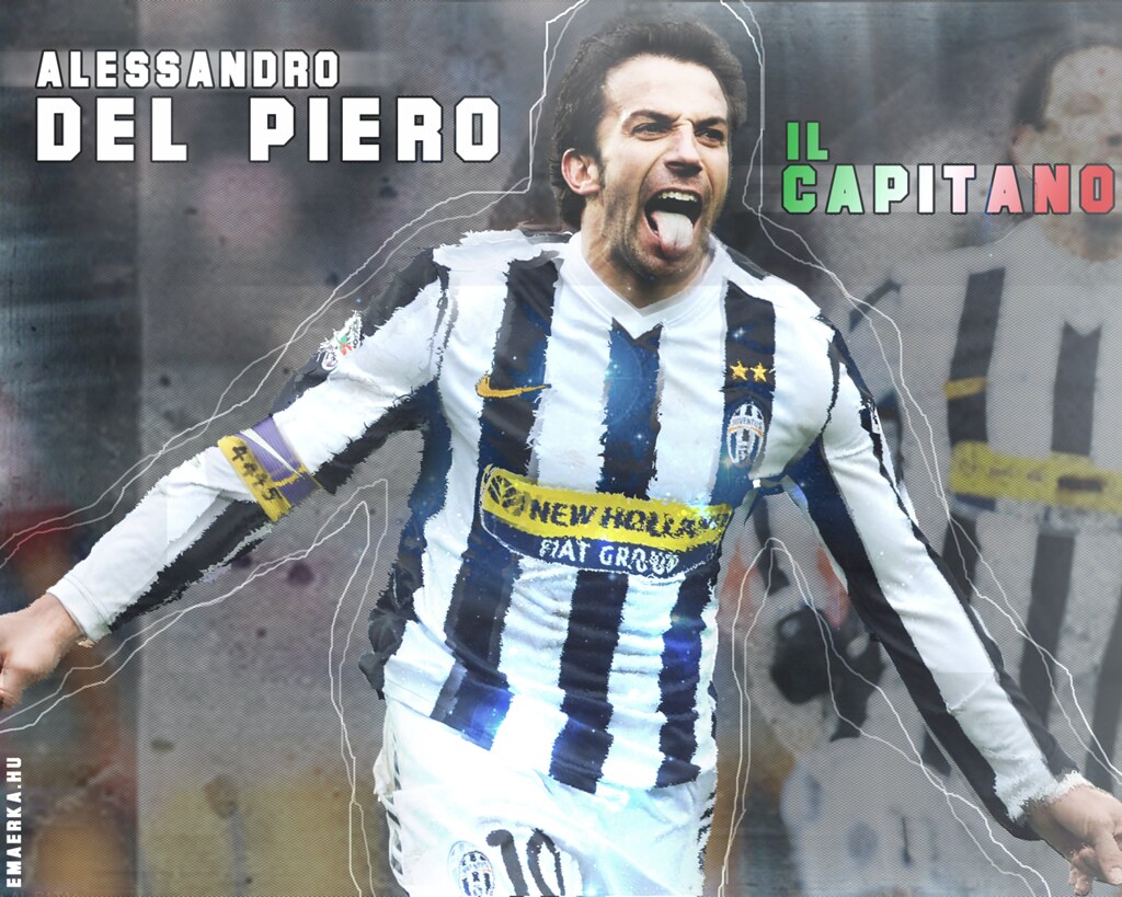 El Capitano Del Piero - HD Wallpaper 