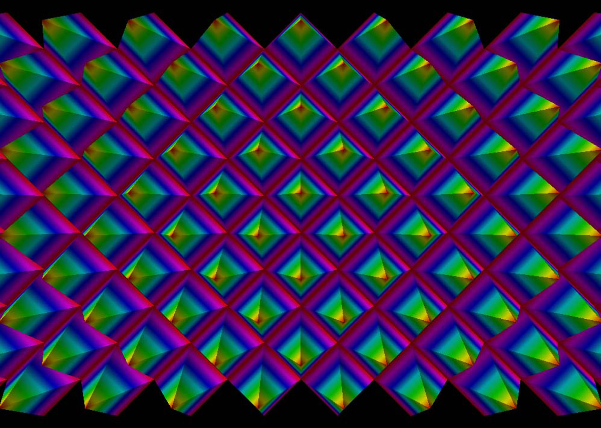 1000 Images About Fractal Stereogram/magic Eye/illusions - Stereogramme 3 D Plein Ecran - HD Wallpaper 