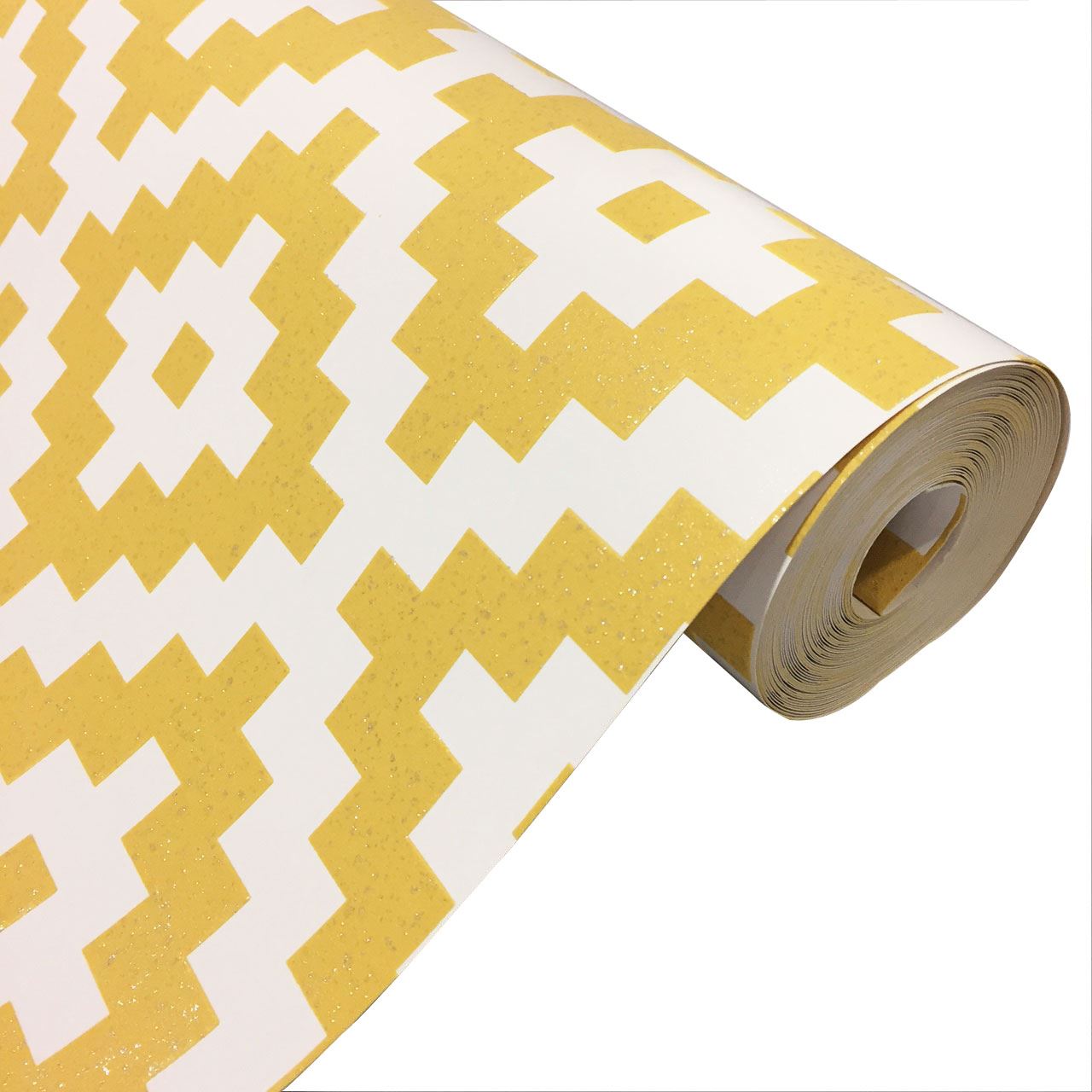 Papier Peint Géométrique Jaune - HD Wallpaper 