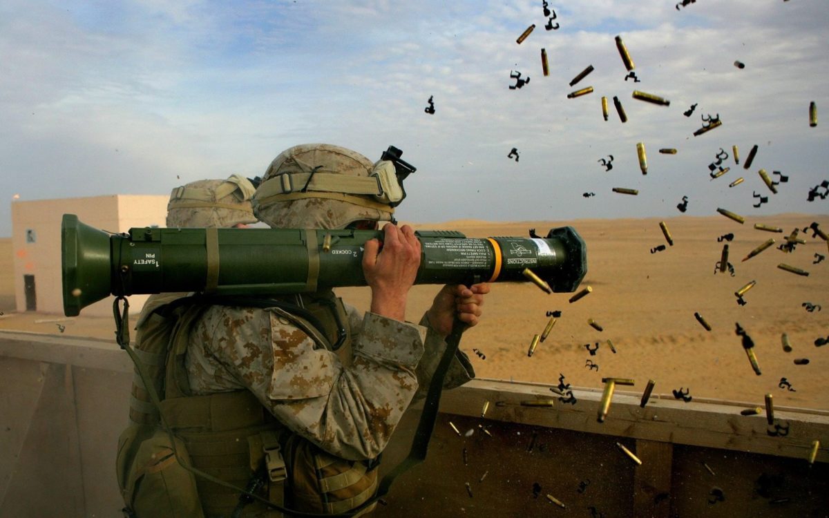Military,usa Military Usa Us Marines Corps Ammunition - Usmc Rocket Launcher - HD Wallpaper 