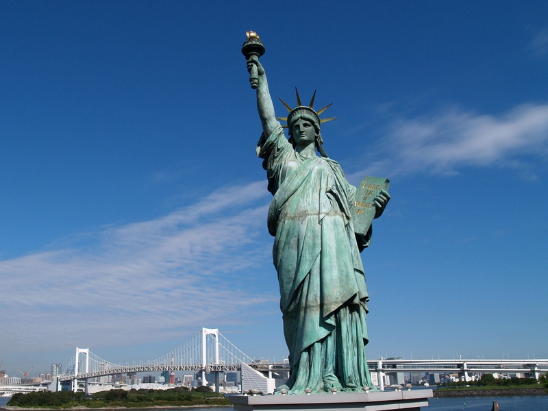 Wallpaper Statue Of Liberty, United States, New York - Statue Of Liberty Hd - HD Wallpaper 