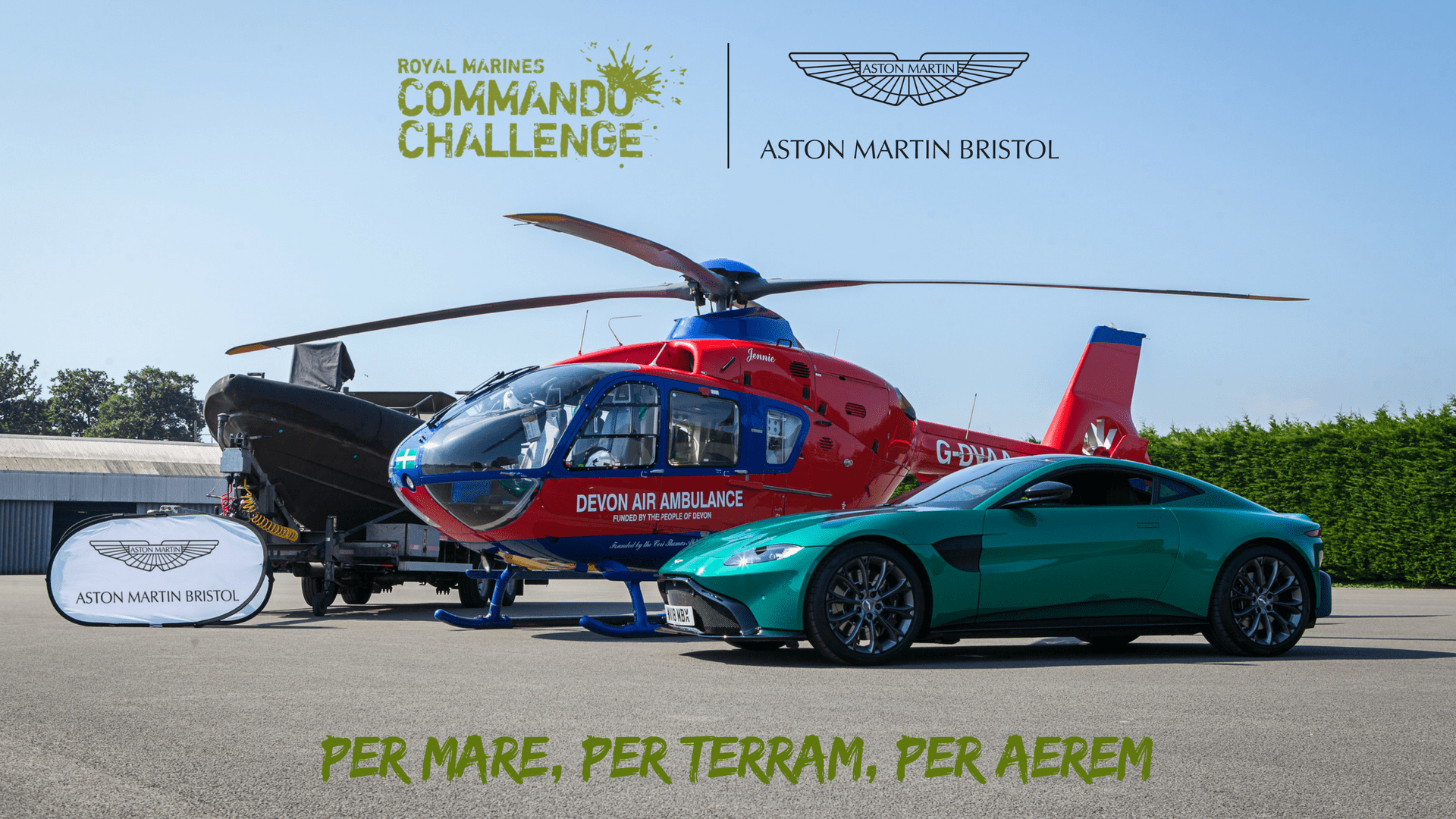 Aston Martin Bristol To Sponsor Royal Marines Commando - HD Wallpaper 