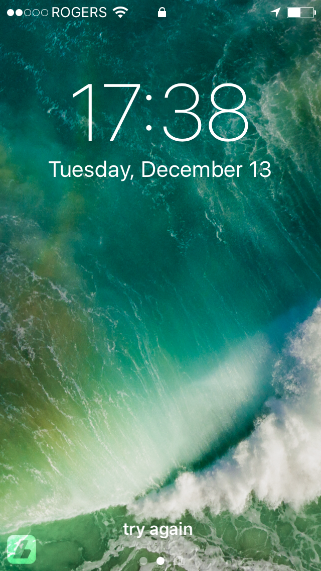 Iphone Lock Screen Screenshot - HD Wallpaper 