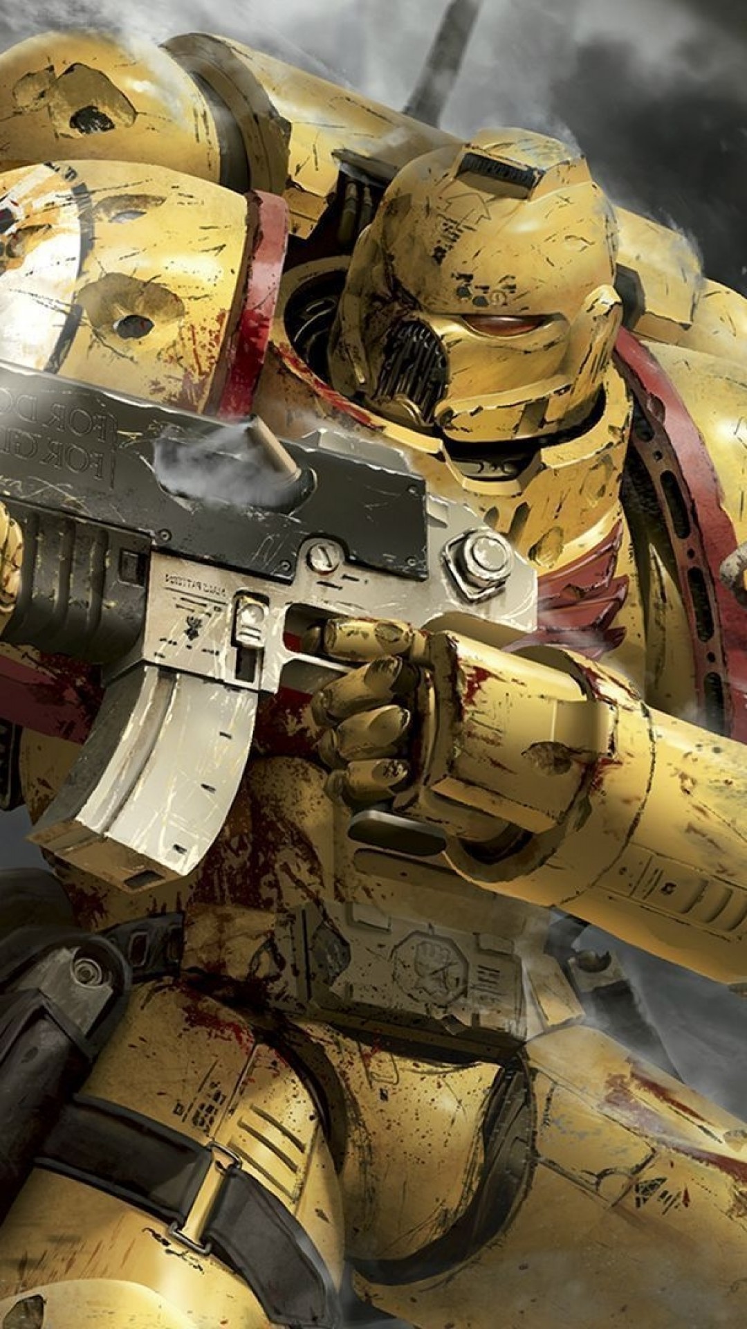 Space Marine, Robots, Battle, Artwork - Warhammer 40k Imperial Fists Memes - HD Wallpaper 
