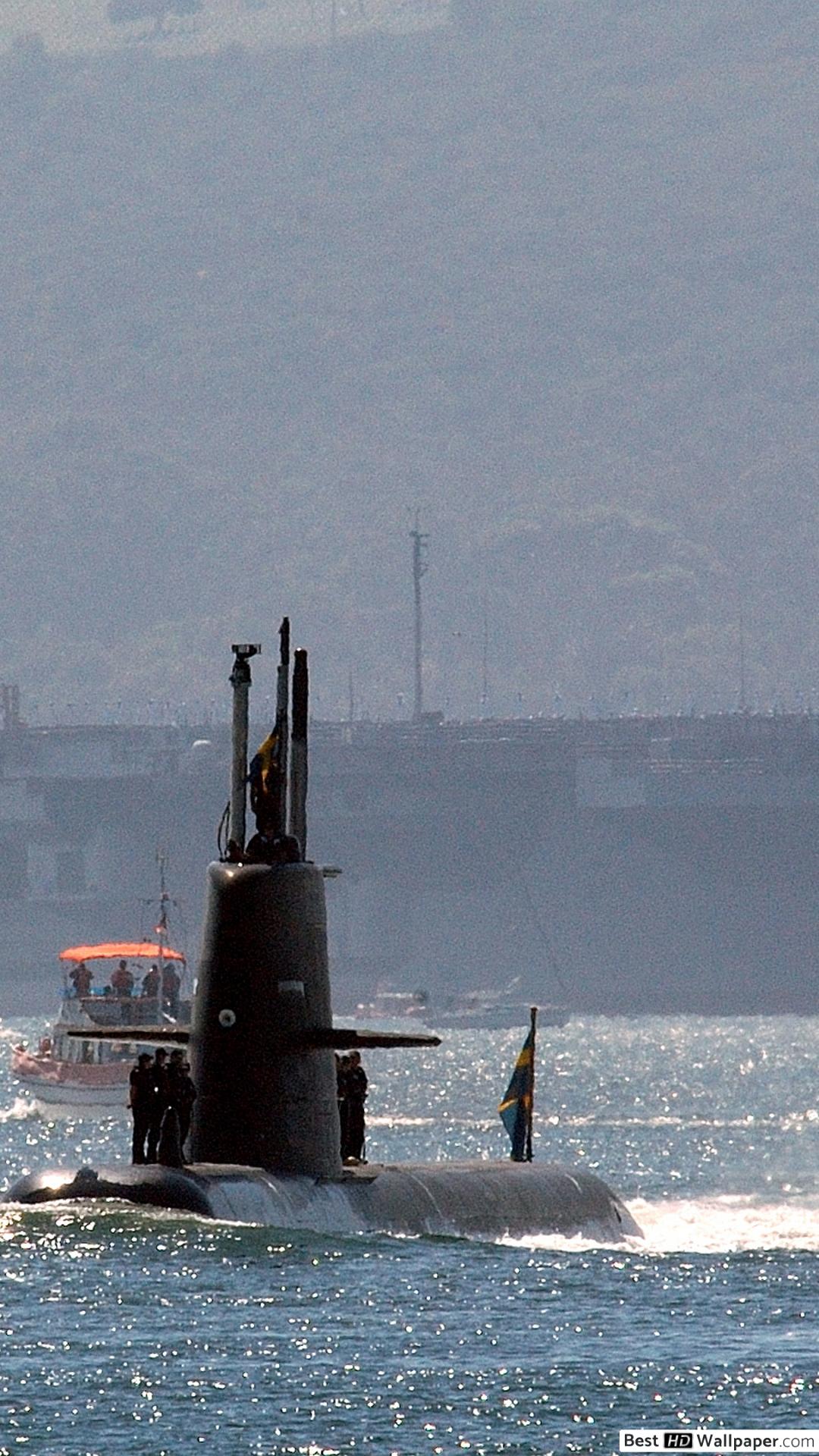 Swedish Submarine Us Aircraft Carrier - HD Wallpaper 